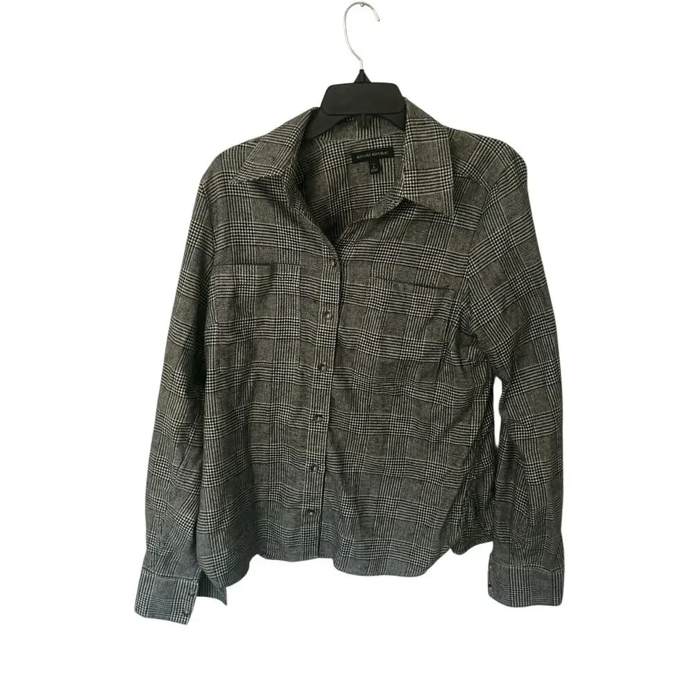 Banana Republic Alys‎ Slim Flannel Size L